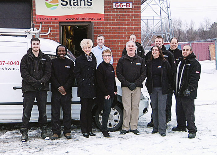 Stan's Heating & Air Conditioning Team in Ottawa
